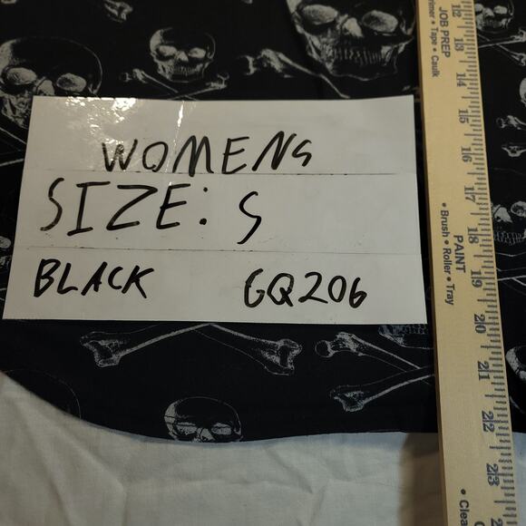 Social Misfits Casual Short Sleeve Crew Neck Graphic Shirt Womens Size S Black - Picture 5 of 7